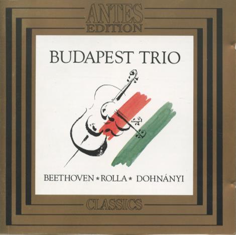 Budapest String Trio: Plays Rolla / Beethoven / Dohnanyi