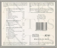 Budapest String Trio: Plays Rolla / Beethoven / Dohnanyi