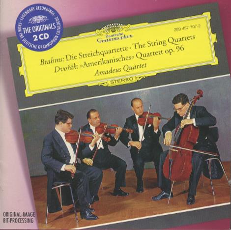 Amadeus Quartet: Brahms: Die Streichquartette / Dvorak: Amerikanisches Quartett Op. 96 2-Disc Set
