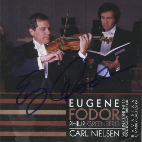 Eugene Fodor: Carl Nielsen: Violin Concerto: Violin Romance Little Suite Signed