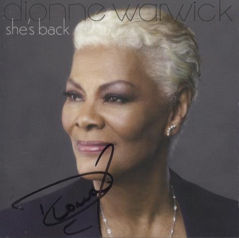 Dionne Warwick: She's Back Signed 2-Disc Set
