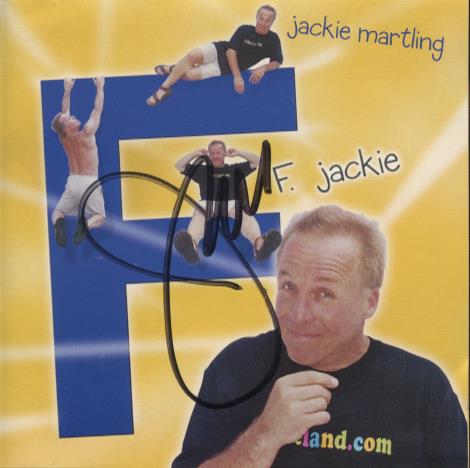Jackie Martling: F. Jackie Signed