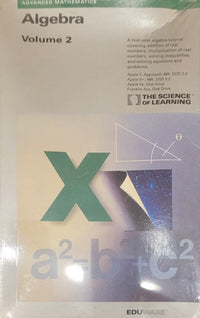 Eduware Algebra Volume 2