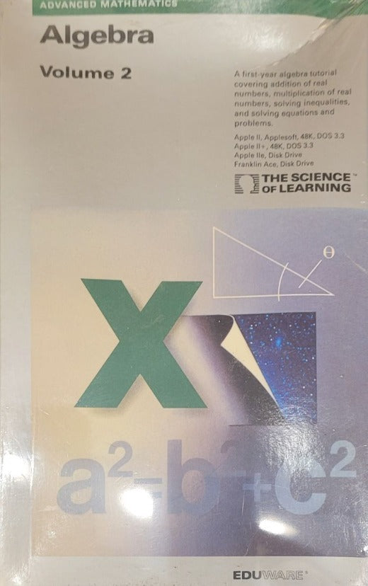Eduware Algebra Volume 2