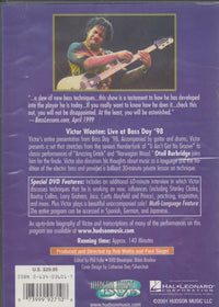 Victor Wooten: Live At Bass Day 1998 Signed, No DVD