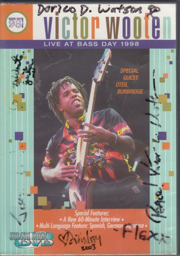 Victor Wooten: Live At Bass Day 1998 Signed, No DVD