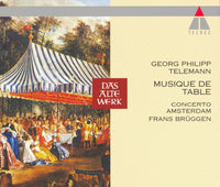 Georg Philipp Telemann: Musique De Table 4-Disc Set