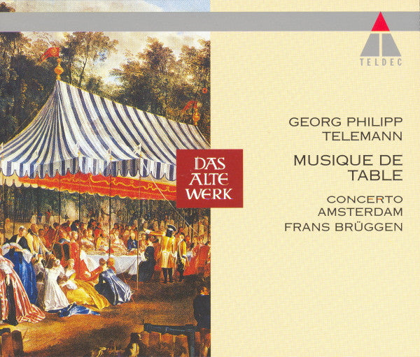 Georg Philipp Telemann: Musique De Table 4-Disc Set