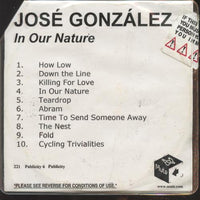 Jose Gonzalez: In Our Nature Advance Promo