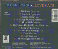 Oscar Brand: I Love Cats