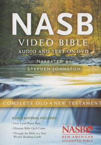 NASB Video Bible: Audio And Text: Complete Old & New Testament: New American Standard Bible 2-Disc Set