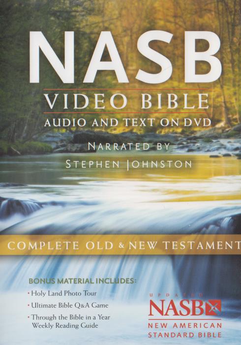 NASB Video Bible: Audio And Text: Complete Old & New Testament: New American Standard Bible 2-Disc Set