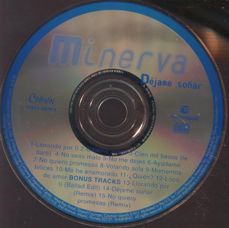 Minerva: Dejame Sonar w/ No Artwork