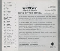 Peret: Rey De La Rumba Advance Promo w/ Back Artwork