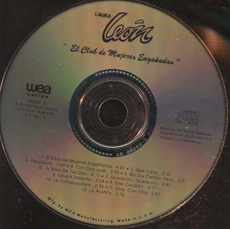 Laura Leon: El Club De Mujeres Enganadas w/ No Artwork