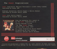 The Sweet Inspirations: In The Right Place Promo