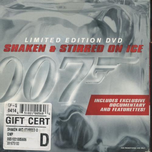 007: Shaken & Stirred On Ice Limited Promo