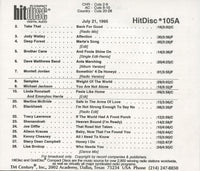 HitDisc 105A Promo w/ Back Artwork