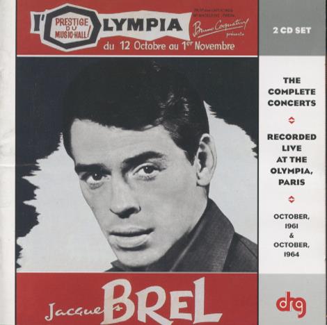 Jacques Brel: Olympia 61 & 64 2-Disc Set