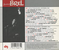 Jacques Brel: Olympia 61 & 64 2-Disc Set
