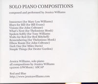 Jessica Williams: Solo Piano Compositions Signed