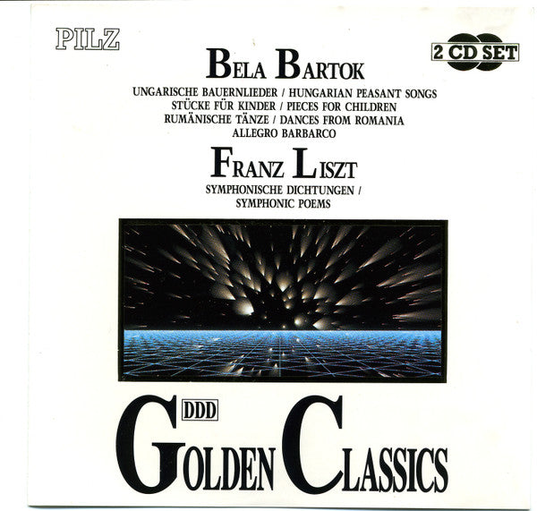 Bela Bartok, Franz Liszt: Golden Classics 2-Disc Set