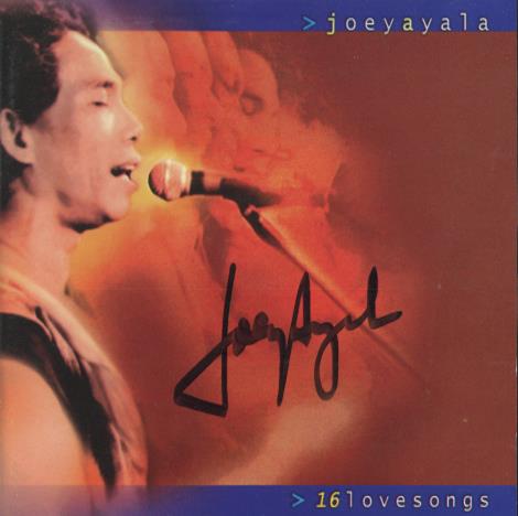 Joey Ayala: 16 Love Songs Signed
