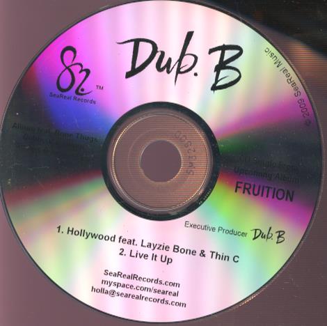 Dub. B: Hollywood / Live It Up w/ No Artwork
