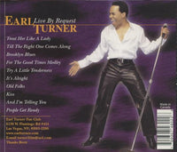 Earl Turner: Live By Request Signed