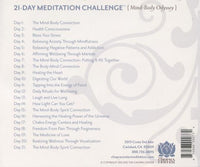 21-Day Meditation Challenge: Mind-Body Odyssey 4-Disc Set