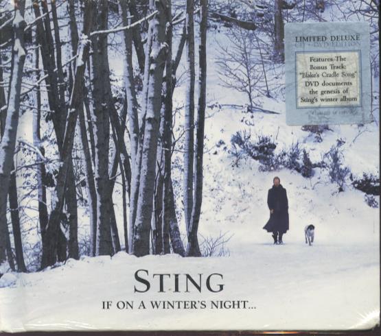 Sting: If On A Winter's Night... Limited 2-Disc Set w/ Hype Sticker