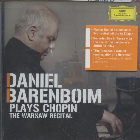 Daniel Barenboim Plays Frederic Chopin: The Warsaw Recital w/ Hype Sticker