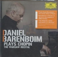 Daniel Barenboim Plays Frederic Chopin: The Warsaw Recital w/ Hype Sticker