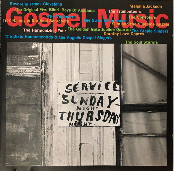 Gospel Music: Service Sunday Night, Thursday Night