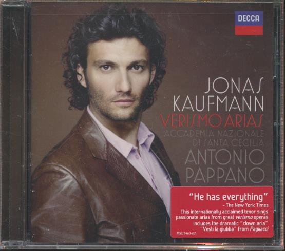 Jonas Kaufmann: Verismo Arias w/ Hype Sticker