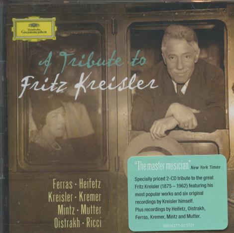 A Tribute To Fritz Kreisler 2-Disc Set w/ Hype Sticker