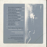 Larry Carlton: Deep Into It Advance Promo