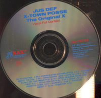 Jus Def / X-Town Posse: The Original X: Full Vocal Contact w/ Front Artwork