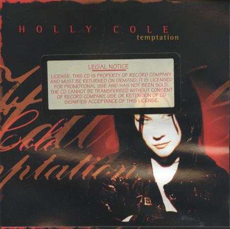 Holly Cole: Temptation Promo w/ Water Damage