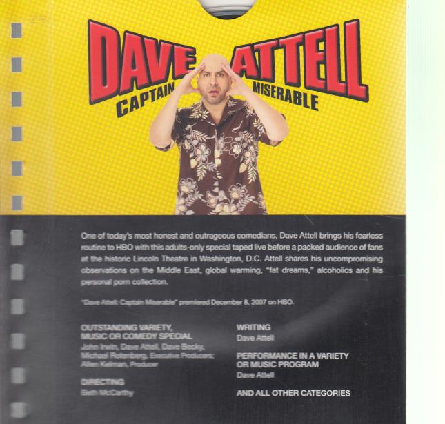 Dave Attell: Captain Miserable / Bob Saget: That Ain't Right FYC