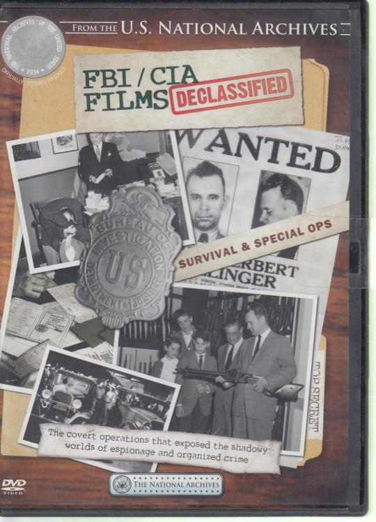 FBI/CIA Films Declassified: Survival & Special Ops 4-Disc Set