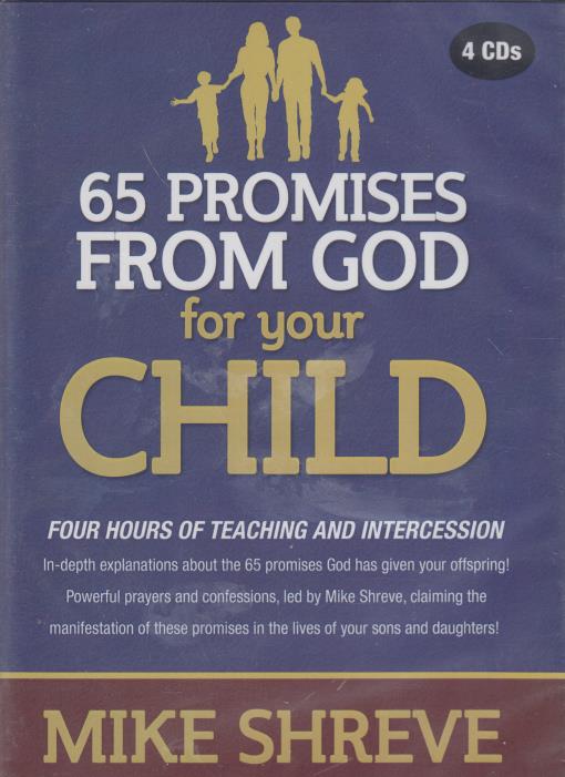 65 Promises From God for Your Child 4-Disc Set
