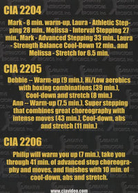 Creative Instructors Aerobics: CIA Video 2200 Series