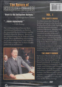 The Return Of Sherlock Holmes: The Empty House & The Abbey Grange Vol. 1 - NeverDieMedia