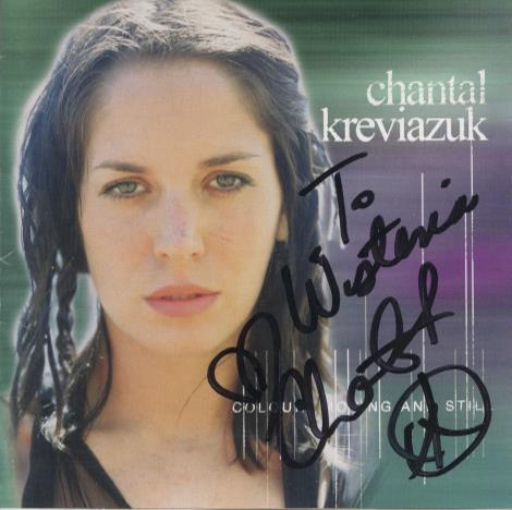 Chantal Kreviazuk: Colour Moving And Still Signed Limited 2-Disc Set