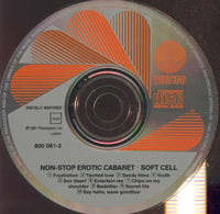Soft Cell: Non-Stop Erotic Cabaret Germany w/ Front Artwork