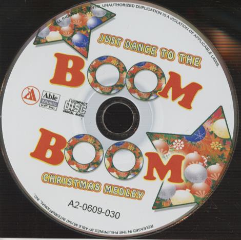 Just Dance To The Boom Boom: Christmas Medley w/ Back Artwork