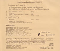 Ludwig Van Beethoven: Symphony No. 7 Op. 92 / Fidelio Overture Op. 72b