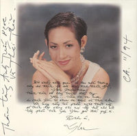 Y Lan: Yeu La Vie En Rose Signed