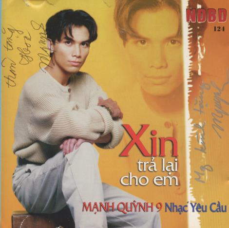 Manh Quynh: Xin Tra Lai Cho Em Signed